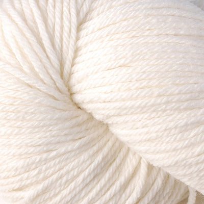 Close-up of a ball of cream-coloured yarn