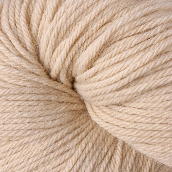 Close-up of a ball of beige yarn