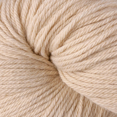 Close-up of a ball of beige yarn