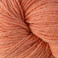 Close-up of light orange yarn