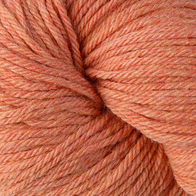 Close-up of light orange yarn