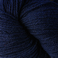 Close-up of dark blue yarn