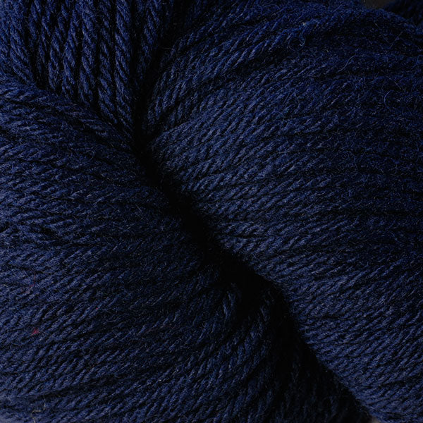 Close-up of dark blue yarn