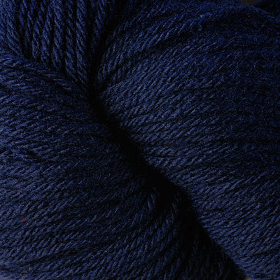 Close-up of dark blue yarn