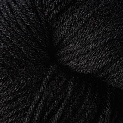 Close-up of black yarn 