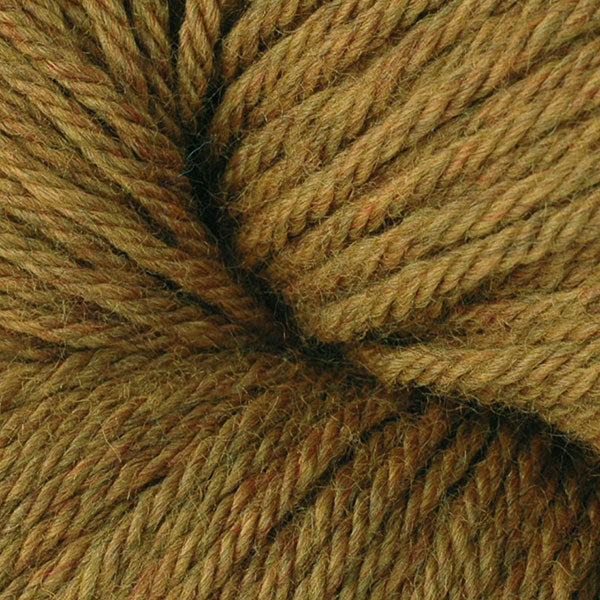 Close-up of yellow-brown yarn
