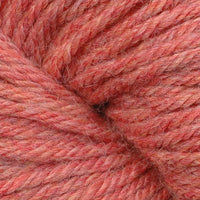 Close-up of pale coral yarn