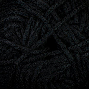 Close-up of black yarn ball