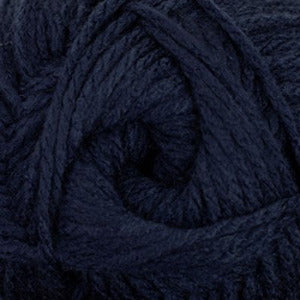 Close-up of dark blue yarn ball