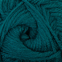 Close-up of teal yarn ball