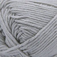 Close-up of gray yarn ball