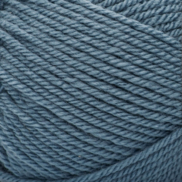 Close-up of blue yarn 