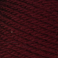 Close-up of dark red yarn 