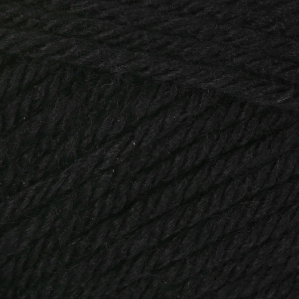 Close-up of black yarn 