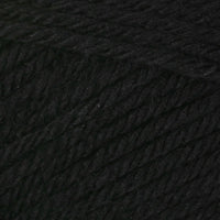 Close-up of black yarn 