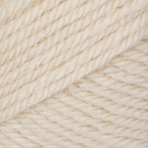 Close-up of beige yarn ball