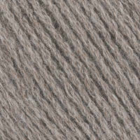 Close-up of grey-brown yarn