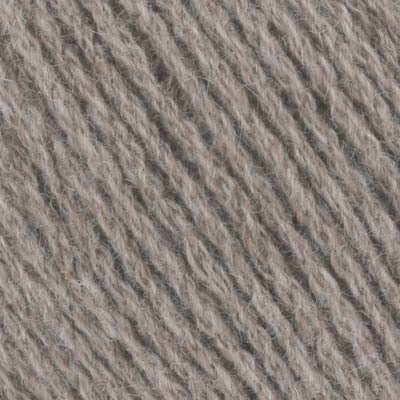 Close-up of grey-brown yarn