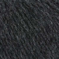 Close-up of dark gray yarn