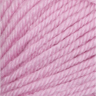 Close up of light pink yarn ball