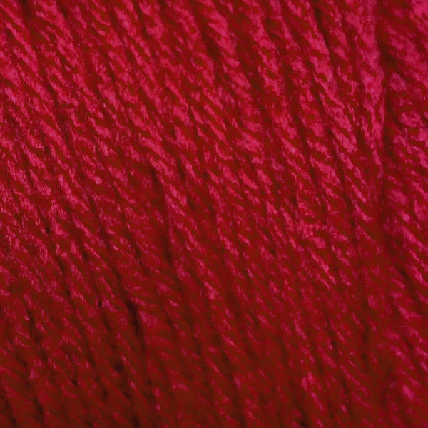 Close-up of red yarn ball