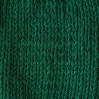 Close-up of green knitted fabric texture