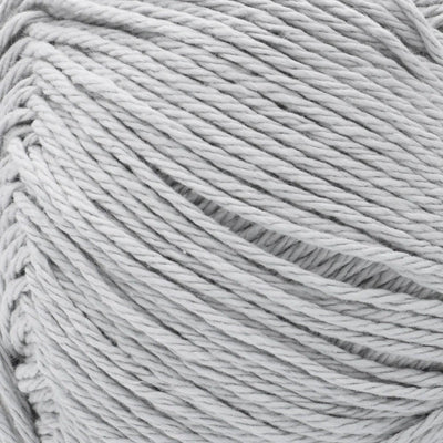 Close-up of pale gray yarn ball