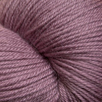 Close-up of skein of light purple yarn