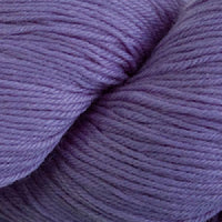 Close-up of skein of light purple yarn
