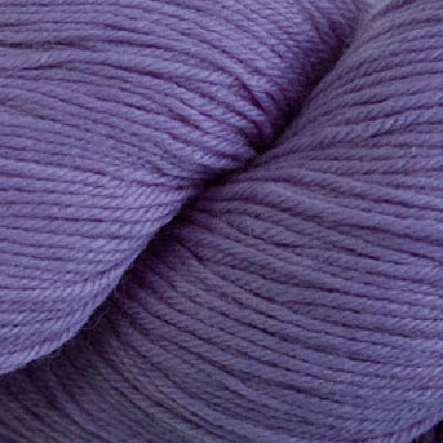 Close-up of skein of light purple yarn