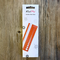 KnitPro Needle Gauge