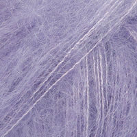 Close-up of lavender lace yarn