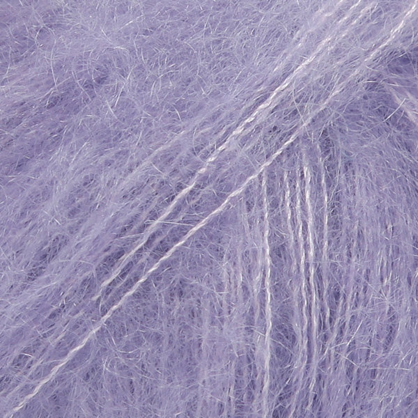 Close-up of lavender lace yarn