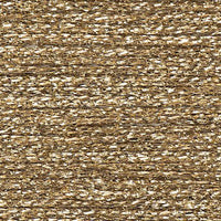 Close up of gold metallic yarn 