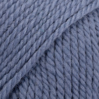 Close-up of blue yarn 