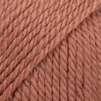 Close-up of pink/rust coloured yarn