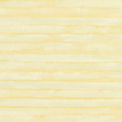 Close-up of light yellow yarn with a fuzzy texture