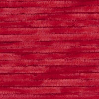 Close-up of red yarn with a fuzzy texture