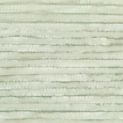 Close-up of pale mint coloured yarn with a fuzzy texture