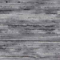 Close-up of grey yarn with a fuzzy texture