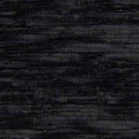 Close-up of black yarn with a fuzzy texture