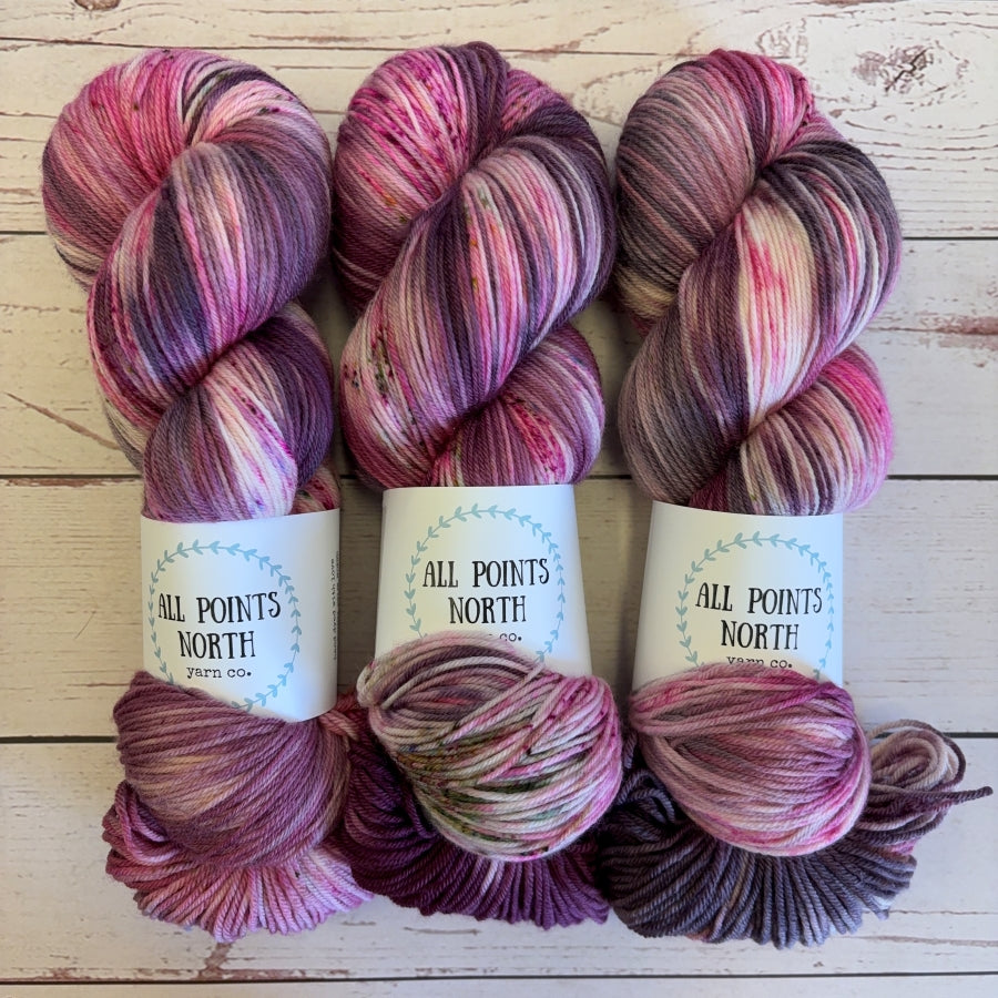 All Points North Posh Sock Black Raspberry