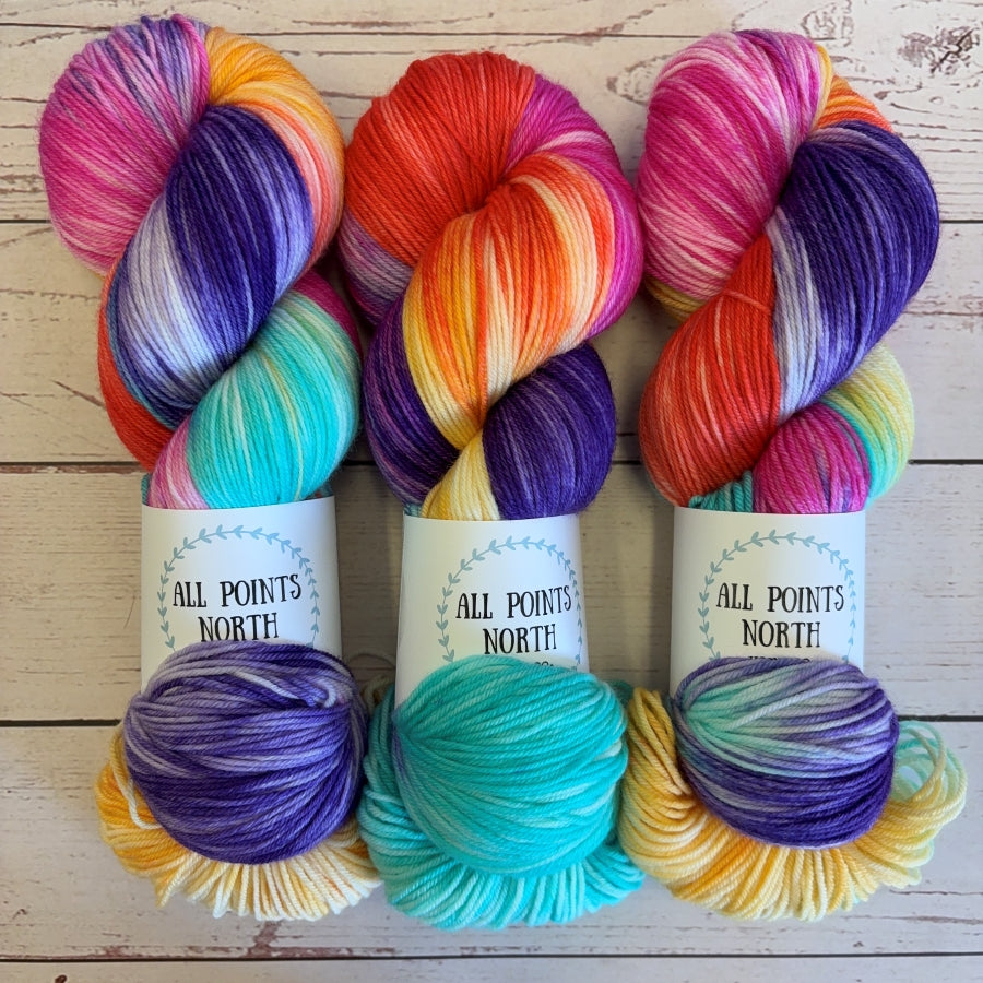 All Points North Posh Sock Kaleidoscope