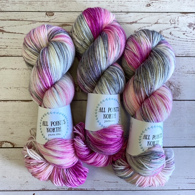 All Points North Posh Sock Pinkberry