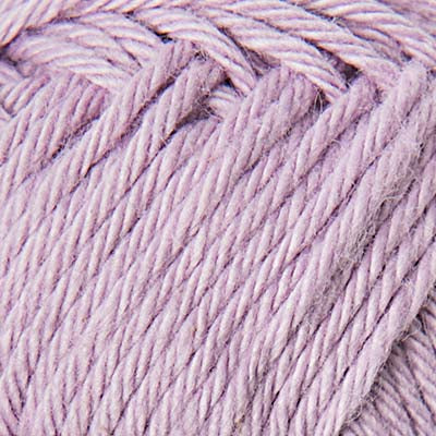 Close-up of pale purple yarn 