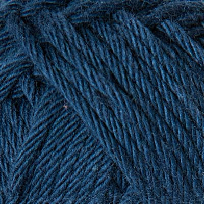 Close-up of navy blue yarn