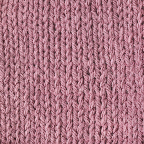 Close-up of pink knitted fabric 