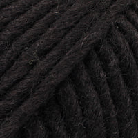 Close-up of black yarn ball