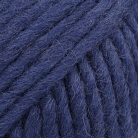 Close-up of dark blue yarn
