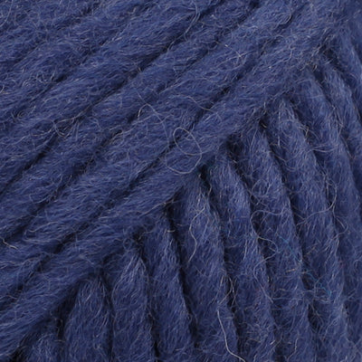 Close-up of dark blue yarn